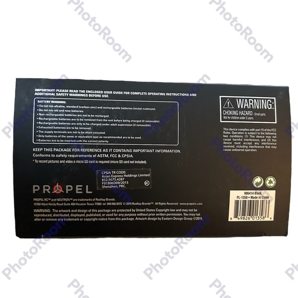 Propel RC Neutron 2.4GHz Indoor/Outdoor Quad Rotor Helicopter W/ HD Came… - Picture 5 of 6